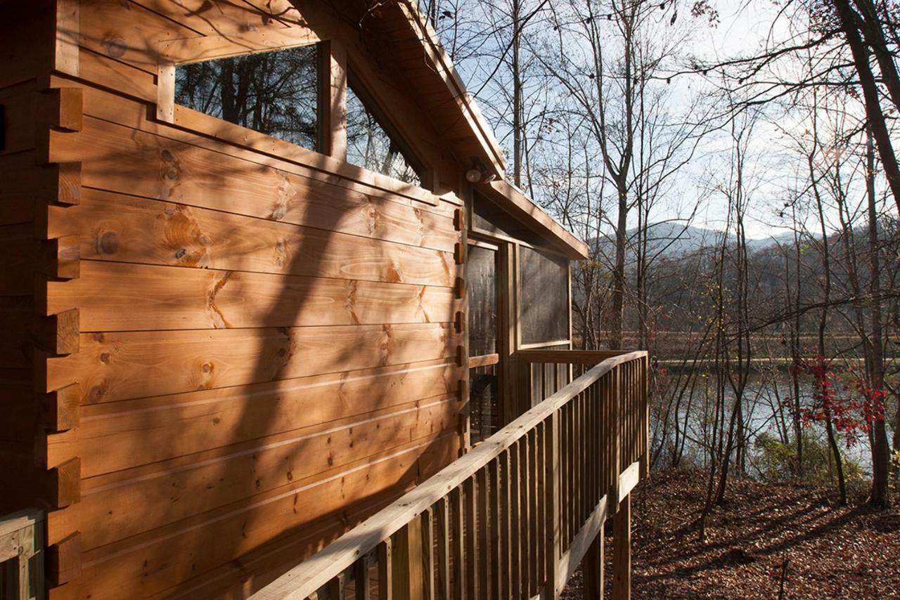 Pine Gables Cabins Villa Lake Lure Exteriör bild