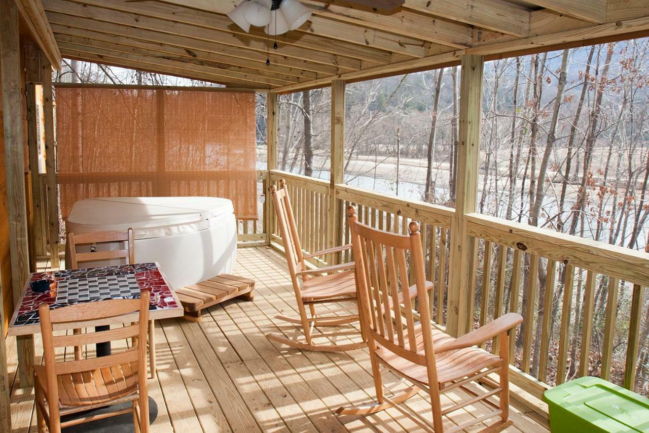 Pine Gables Cabins Villa Lake Lure Exteriör bild