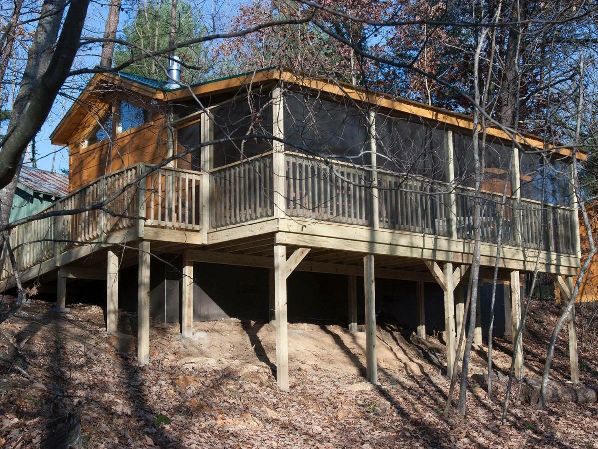 Pine Gables Cabins Villa Lake Lure Exteriör bild