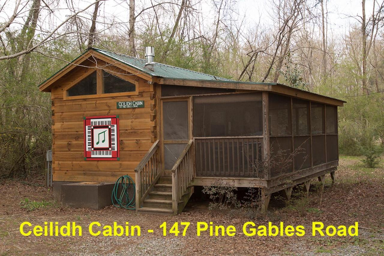 Pine Gables Cabins Villa Lake Lure Exteriör bild