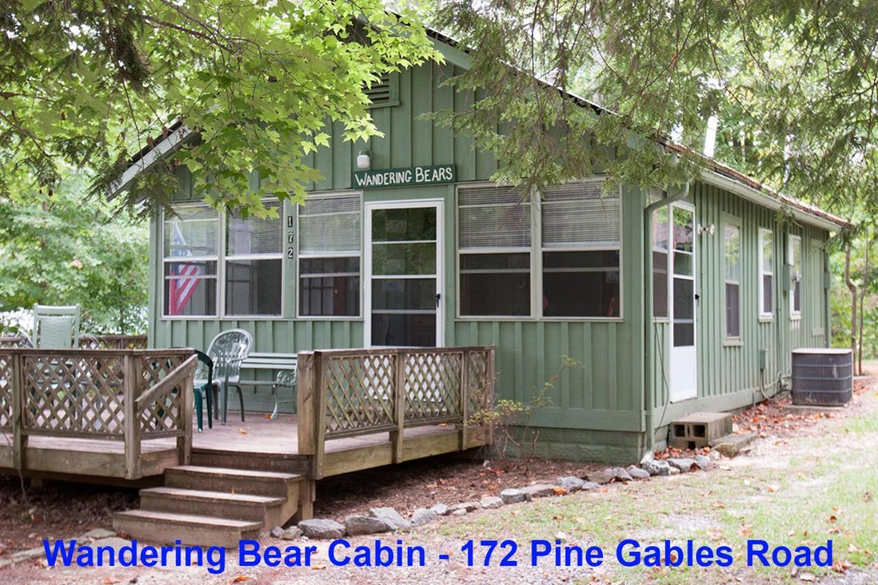 Pine Gables Cabins Villa Lake Lure Exteriör bild